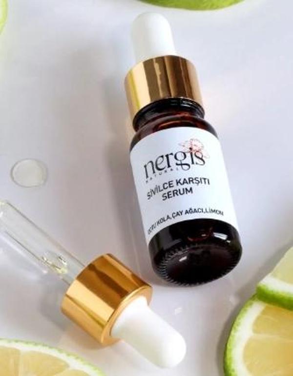 Sivilce Akne Kurutucu Serum Çay Ağacı Içerikli Siyah Nokta Karşıtı - Image 1