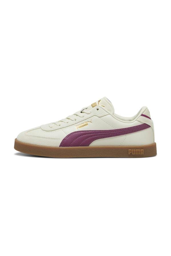 Puma Kadın Club II Era Unisex Bej Mor Spor Ayakkabı Sneaker - 397447 - Image 1