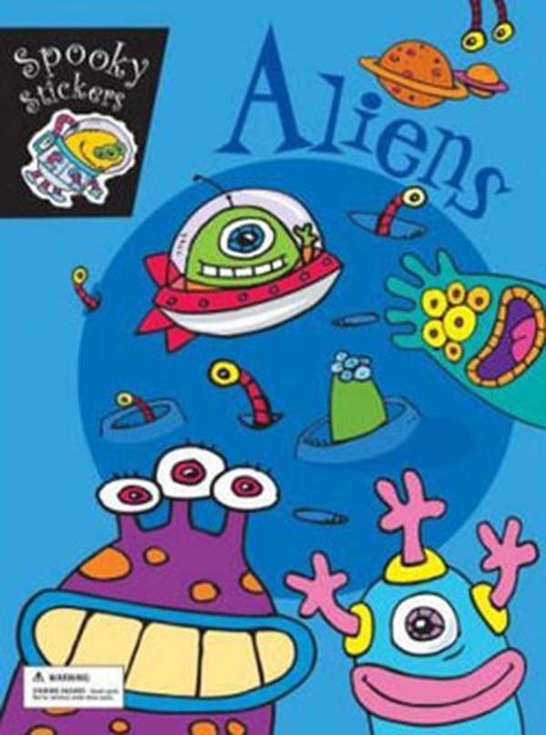 Aliens: Spooky Stickers - Brighter Child - Image 1