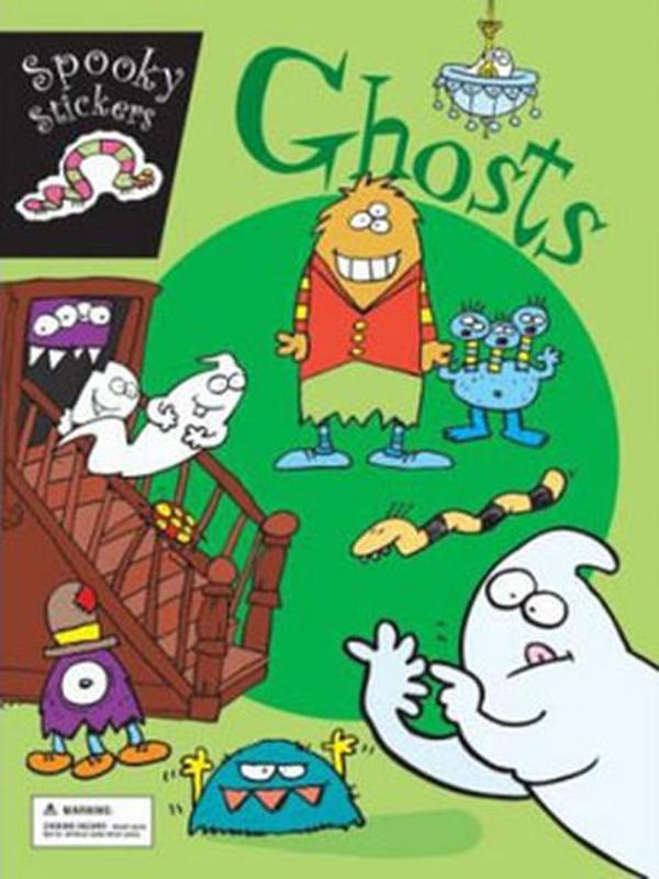 Ghosts Spooky Stickers - Brighter Child - Image 1