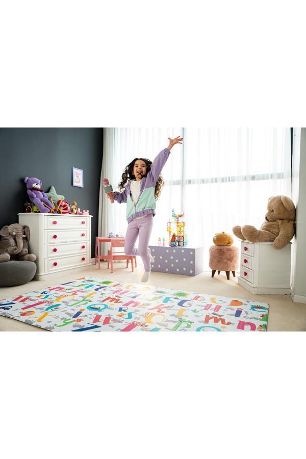 Oggia Toy Alphabet Premium Oyun Matı / Halısı 140 Cm*195 Cm*12 Mm - Image 1