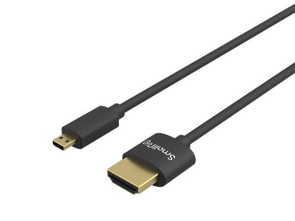 SmallRig 3042B 35cm Ultra Slim 4K HDMI Kablo (D-A Micro) - Image 1