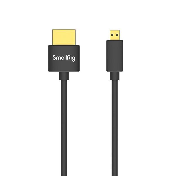 SmallRig 3043B Ultra Slim 4K HDMI Kablosu (D - A Micro) 55cm - Image 1
