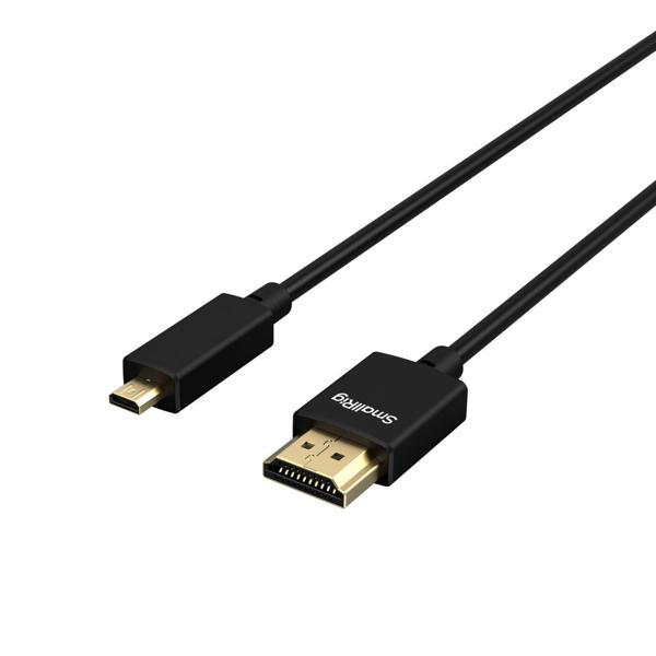 SmallRig 4795 Ultra İnce 4K HDMI Veri Kablosu (D'den A'ya) (100 cm) - Image 1