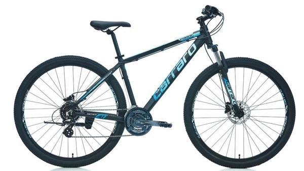 CARRARO FORCE 950 ERKEK DAĞ BİSİKLETİ 480H HD 29 JANT 24 VİTES MAT SİYAH MAVİ AÇIK MAVİ GÜMÜŞ - Image 1