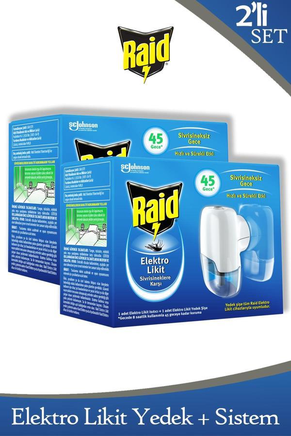 Raid Elektrolikit Sistem 45 Gece 27 ml x 2 Adet - Image 1