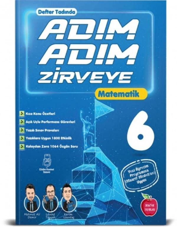 6.SINIF ADIM ADIM ETKİNLİKLİ KONU ANLATIMLI MATEMATİKYENİ - Newton Yayınları - Image 1