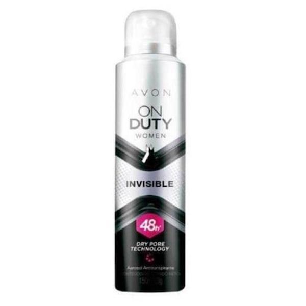 Avon On Duty Invisible 48H Kadın Sprey Deodorant 150 ML - Image 1
