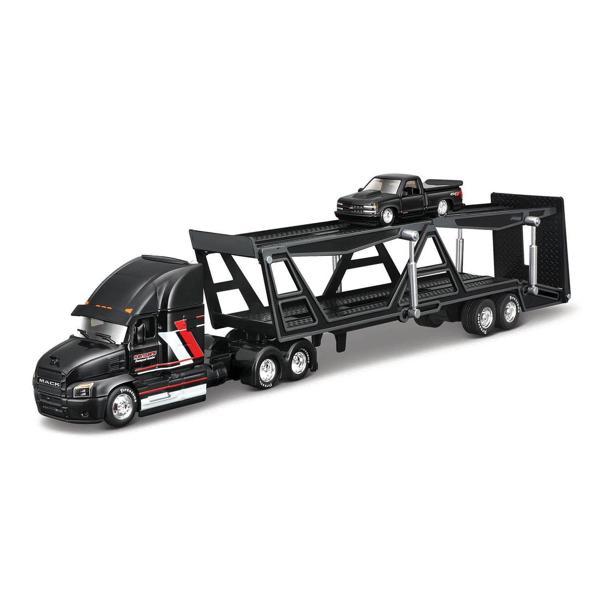 1:64 Mack Anthem Tır ve 1:64 1993 Chevrolet 454 SS Pickup Model A - Image 1
