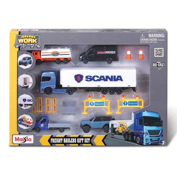 Mini Work Machines Freight Haulers Oyun Seti Model 3 - Image 1