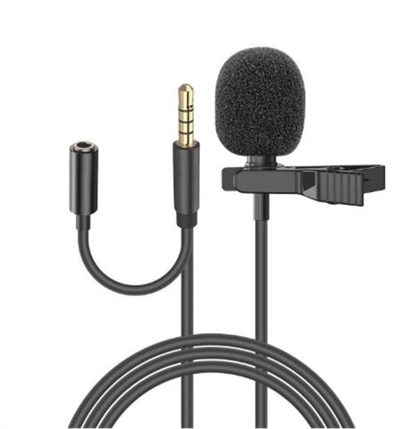 Snopy SN-MTK25 Siyah Tik-Tok Akıllı Telefon ve Youtuber Kulaklık Çıkışlı Yaka Mikrofonu - Image 1