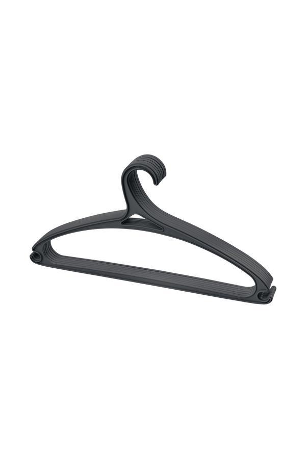 Cosiness Moda Elbise Askısı 6 Lı - Siyah - Image 1