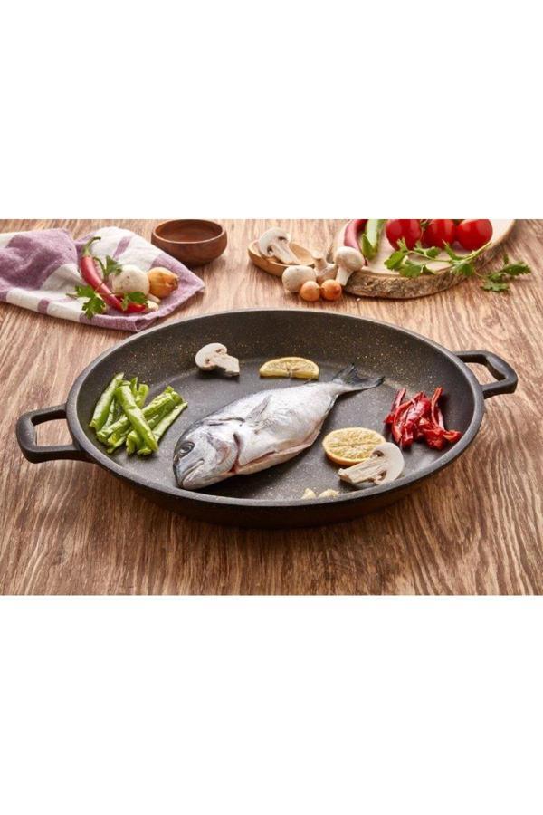 Cosiness Döküm Balık, Bazlama Ve Gözleme Tavası 36 Cm. - Image 1