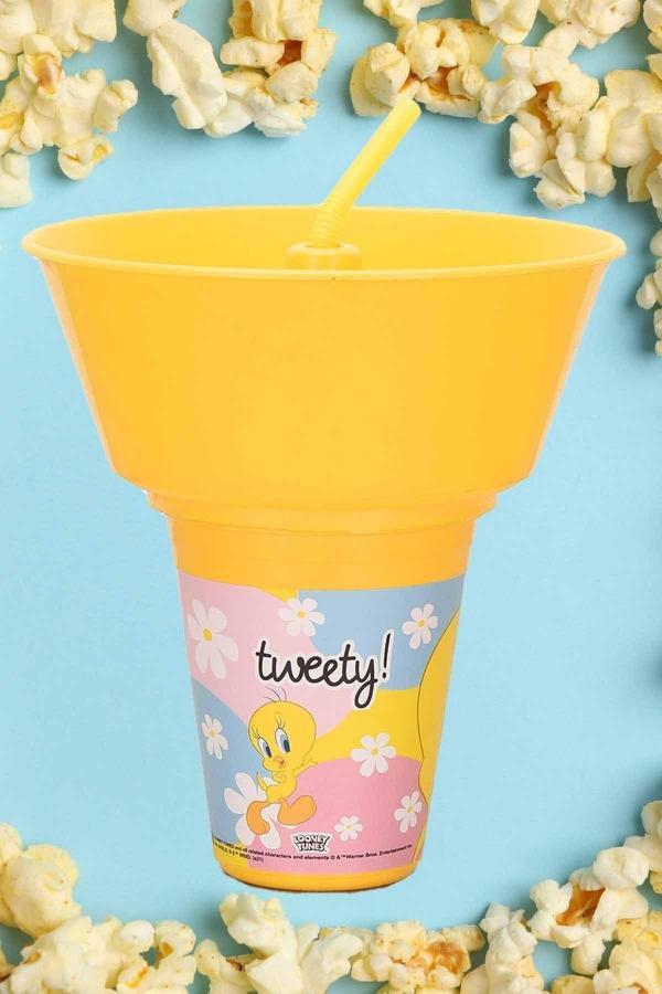 Cosiness Tweety Yuvarlak Mısır Kovalı Pipetli Bardak - Image 1