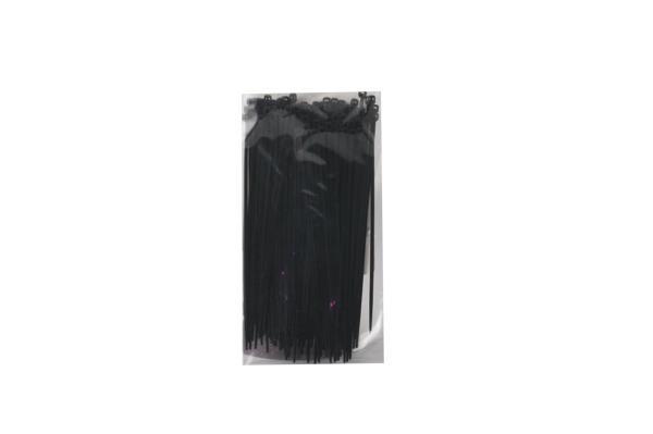 Tork Plastik Cırt Kelepçe Kablo Bağı 100 Lü 140 x 3.5 MM Kablo Bağı Siyah - Image 1
