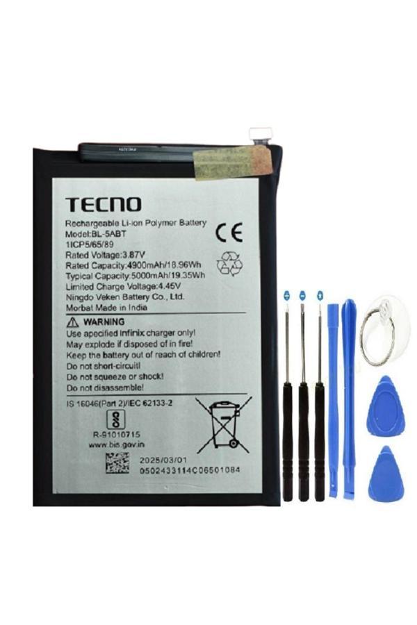 Tecno Spark 30 Pil Batarya BL-5ABT + Tamir Seti Hediyeli - Image 1
