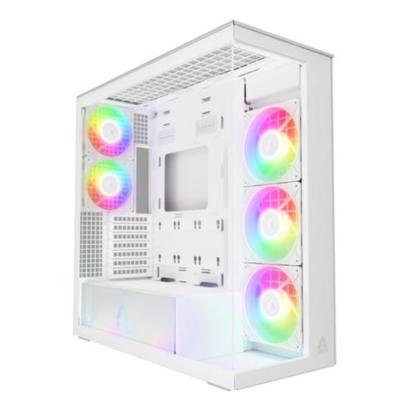 ARCTIC Xtender USB-C Temperli Cam Panel Dahili ARGB Fanlar 420mm Sıvı Soğutma Destekli Kule Tipi Beyaz Bilgisayar Kasası - Image 1