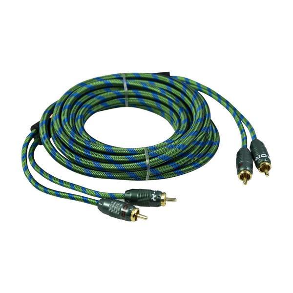 FOR-X X-1122G-5 METRE-YÜKSEK KALİTE-PROFESYONEL-%100 BAKIR RCA ANFİ KABLOSU  - Image 1
