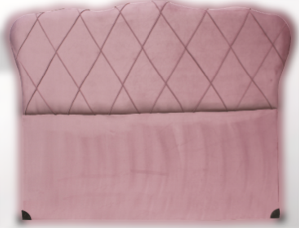 Başlık ALC GONDOL Model 90 Cm Kapitone Baby Face Pembe Kumaş Döşeme El Yapım  - Image 1