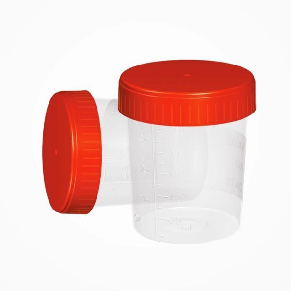 Numune Bardağı (İdrar Kabı) Steril 100ml - 50 Adet - Image 1