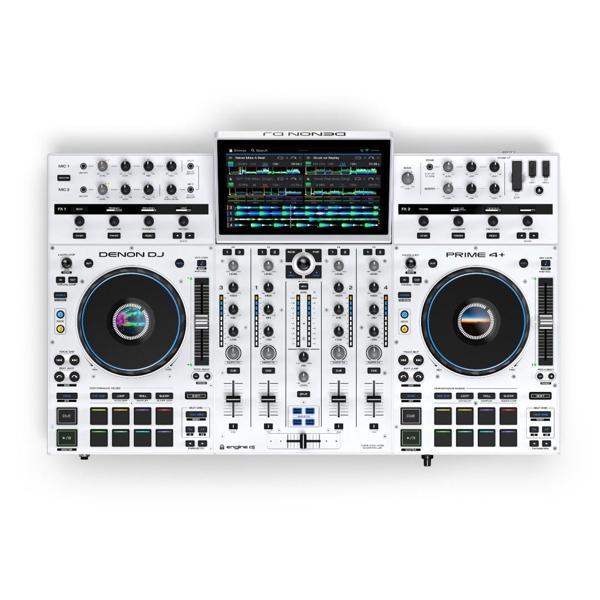 DENON PRIME 4 + WHITE - Image 1