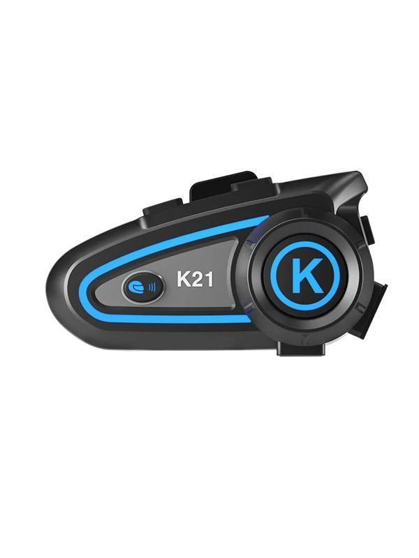 K21 Motosiklet Kask Interkom RGB ışıklı  - Image 1