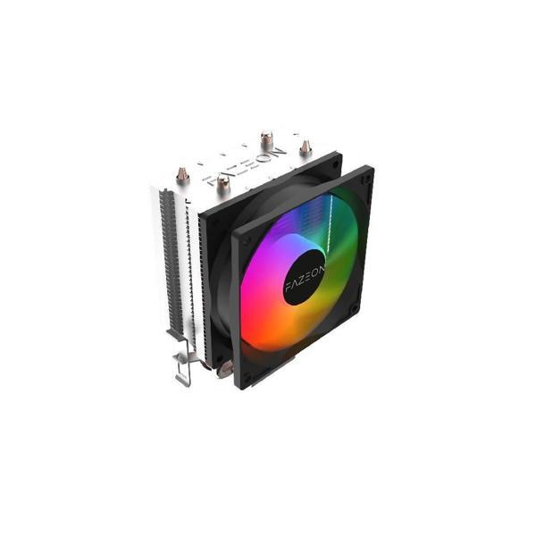 FAZEON A2120TRA 9cm RGB Kule Tipi Siyah İşlemci Soğutucu - Image 1