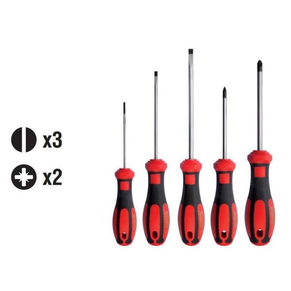 Ceta Form F99-501P 5 Parça C-Plus Tornavida Takımı - Düz/Pozitriv - F99-501P - Image 1