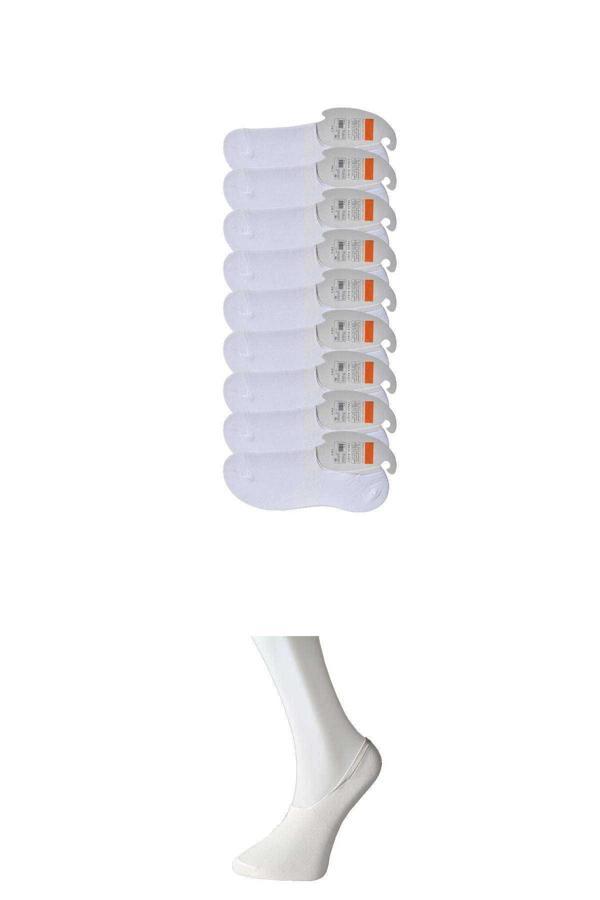 Beyaz Erkek Babet Çorap 9 çift - Image 1