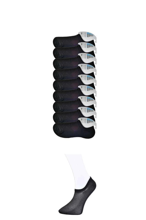 Siyah Erkek Görünmez Çorap 9 çift - Image 1
