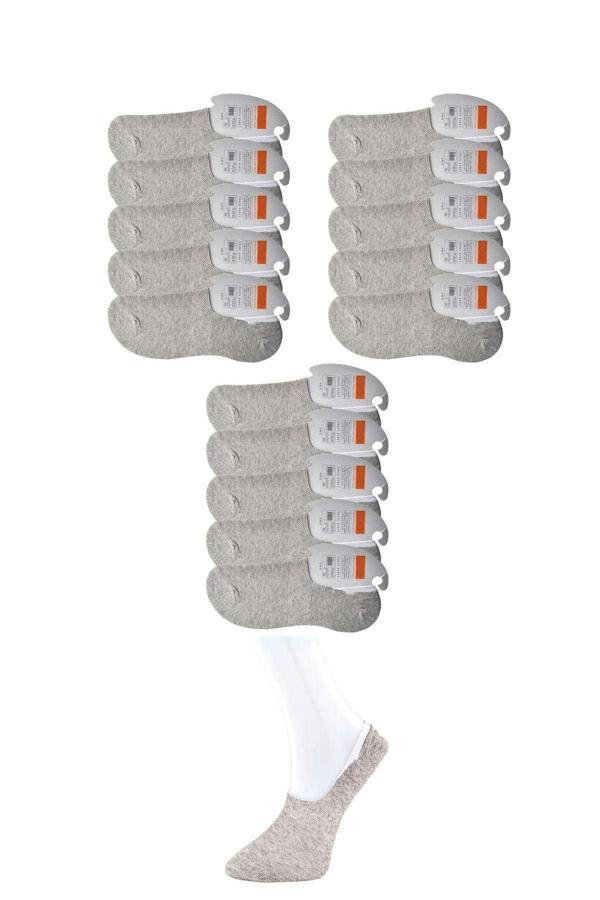 Gri Erkek Babet Çorap 15 çift - Image 1