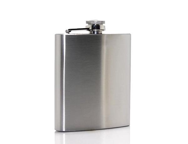 Paslanmaz Çelik 7 Oz Tekli Matara Alk40 - Image 1
