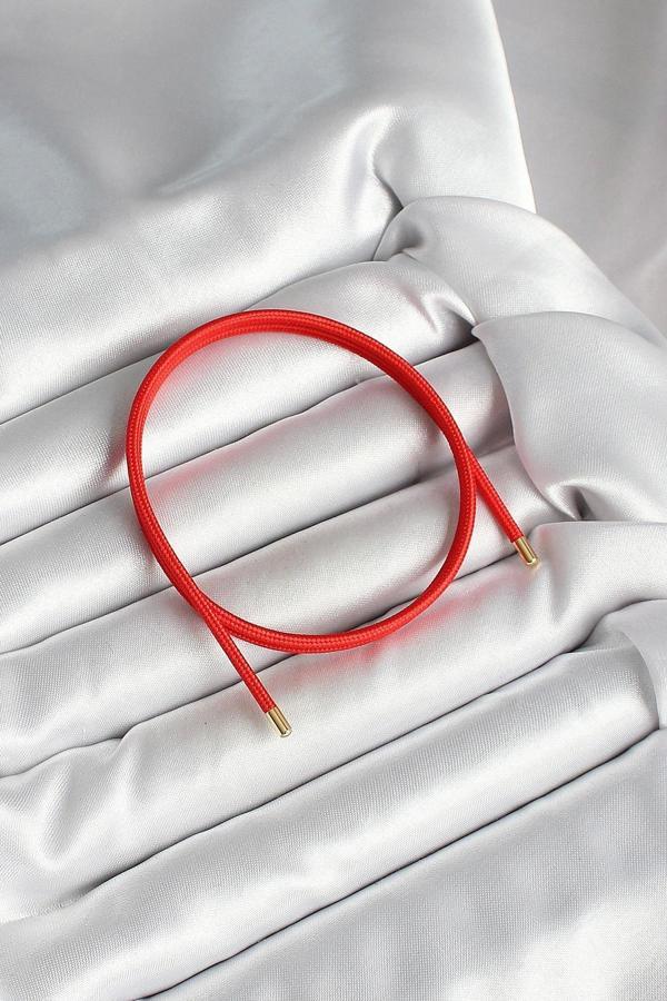 Mıknatıslı Kırmızı Renk Sarmal Kadın Bileklik - Image 1