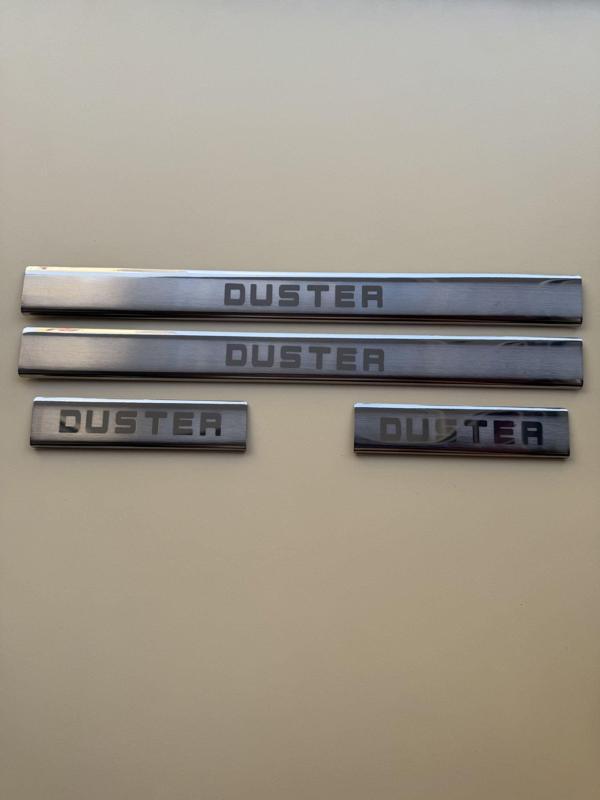 Dacia Duster Krom Kapı Eşiği Takımı 4 Kapı 2018 Ve Üzeri Paslanmaz Çelik - Image 1
