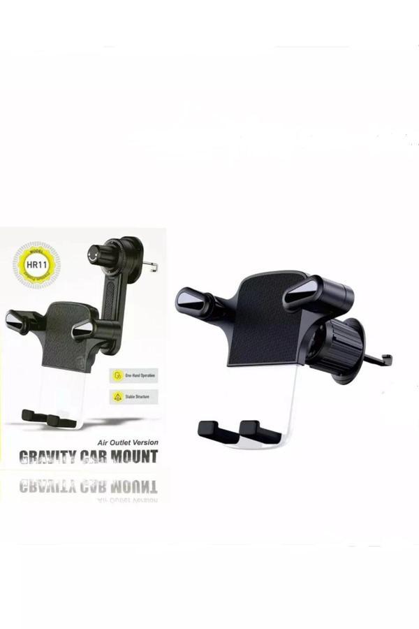 Araç Havalandırmasına Takılan Dönebilen Güçlü Telefon Tutucu HR11 - Image 1