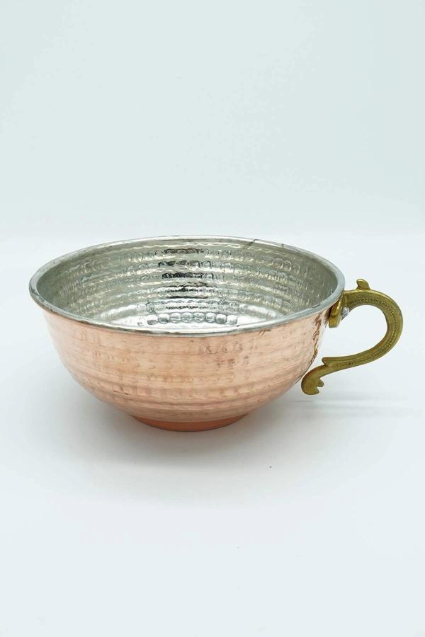 Bakır Ayran Tası 12x12x6cm - Image 1
