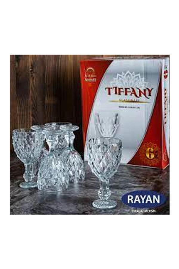 Rayan Tiffany 6'lı Lüx Ayaklı Bardak - Image 1