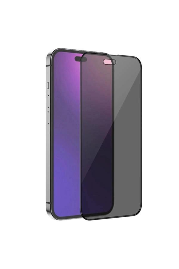 Iphone 14 Pro Uyumlu Hayalet Ekran Gizli Tam Kaplayan Kırılmaz Cam Seramik Ekran Koruyucu Film - Image 1
