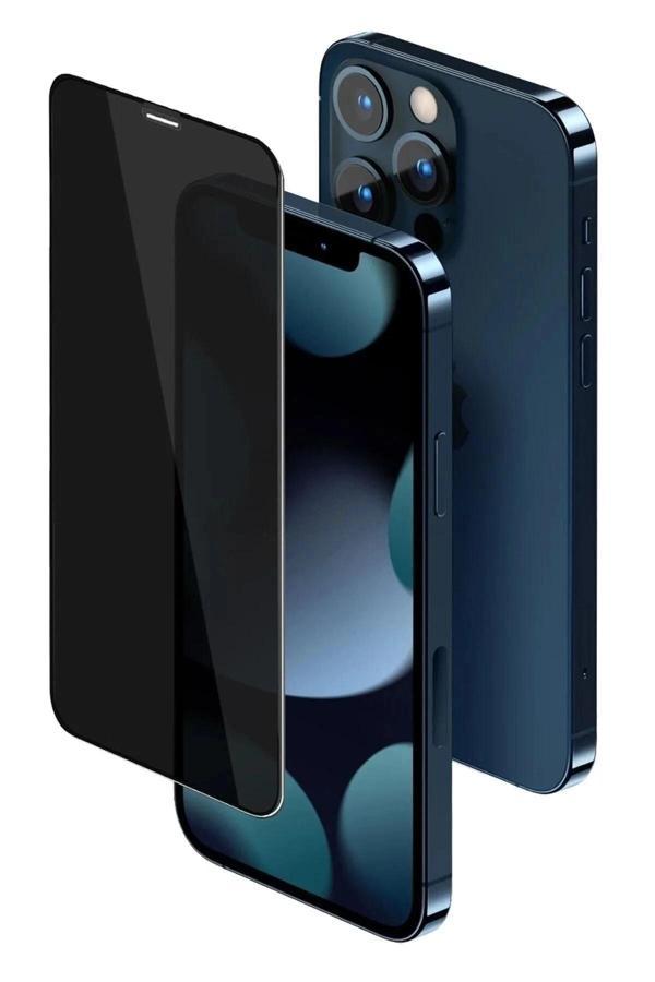 Iphone 13 Pro Max Uyumlu Hayalet Ekran Gizli Tam Kaplayan Kırılmaz Cam Seramik Ekran Koruyucu Film - Image 1