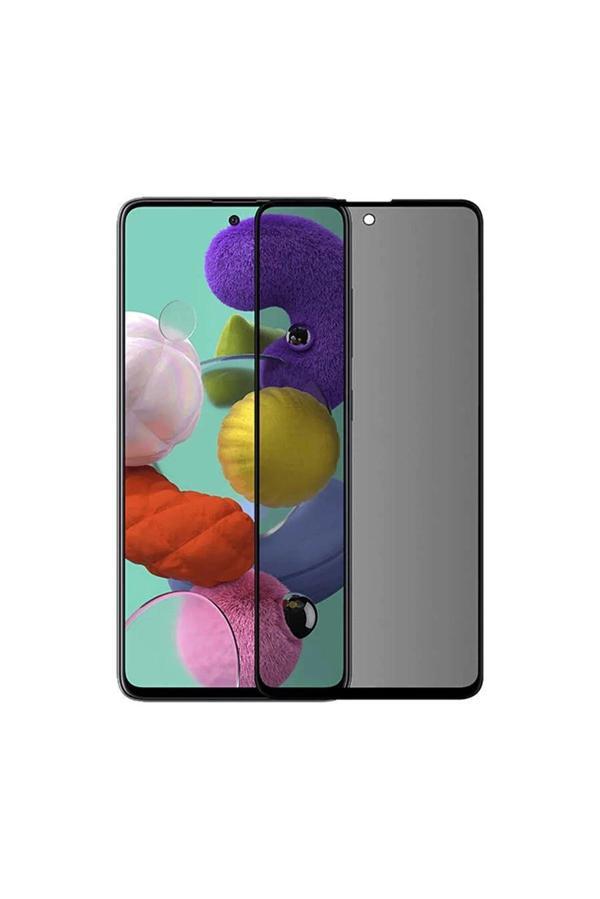 Samsung A71 Uyumlu Hayalet Ekran Gizli Tam Kaplayan Kırılmaz Cam Seramik Ekran Koruyucu Film - Image 1
