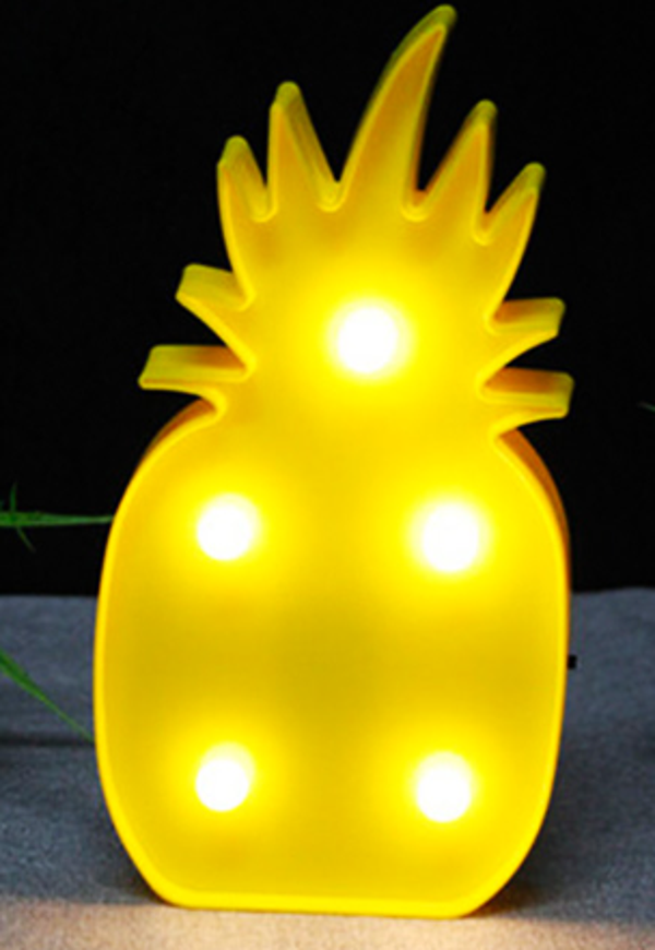 Led Işıklı Ananas Gece Lambası - Image 1
