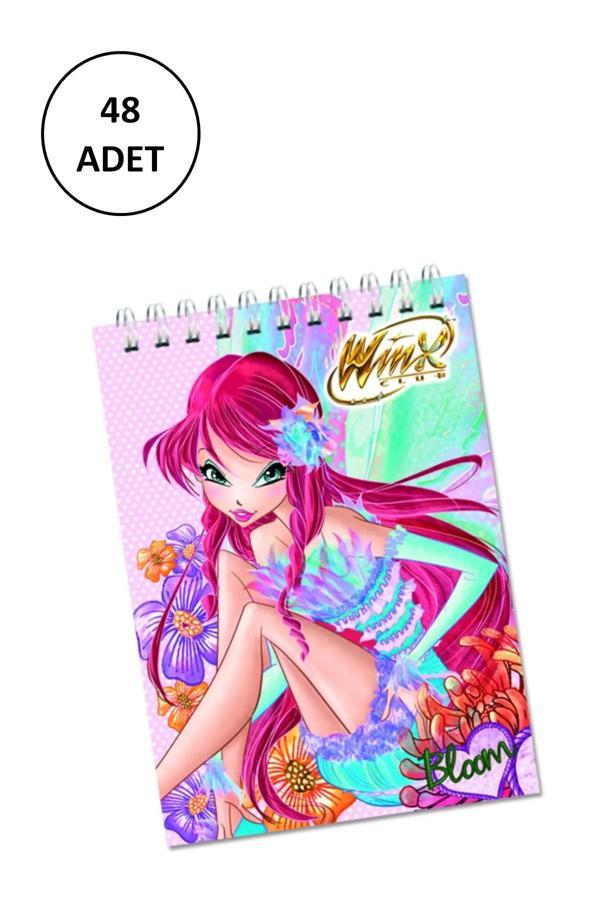 Gıpta Winx Bloknot A7 Spiralli Mini 48 Adet - Image 1
