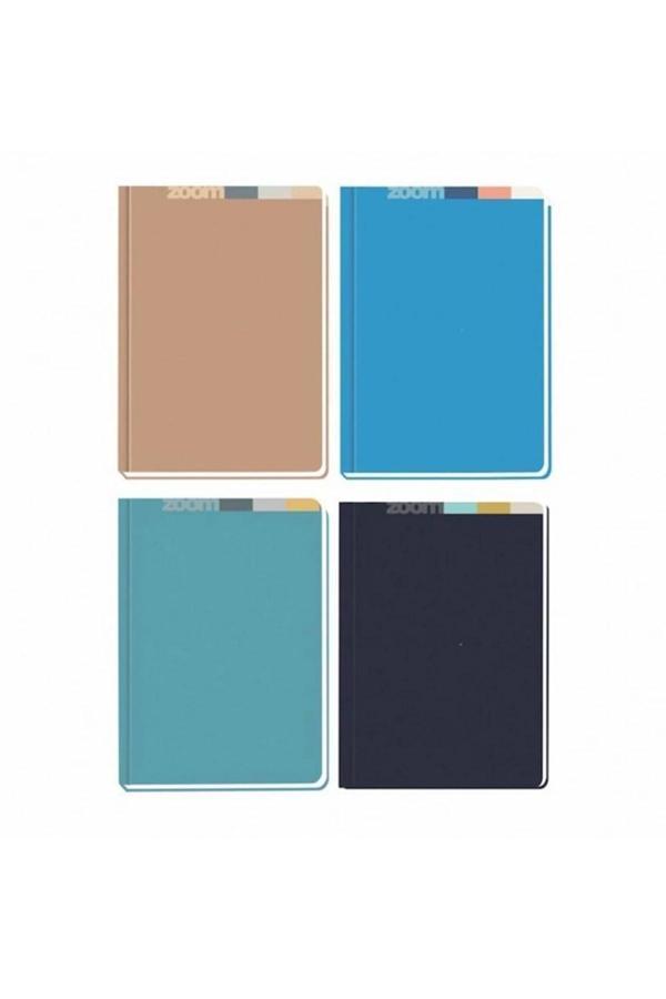 Keskin Color Zoom 20x28 Cm Sert Kapak Dikişli Defter Çizgili 160 Yp - Image 1