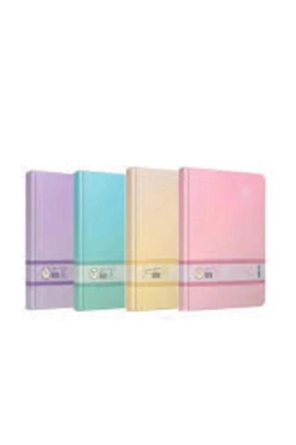 Gıpta Thebook Pastel Ip Dikiş Sert Kapak 20x28 296 Yaprak Kareli Defter - Image 1