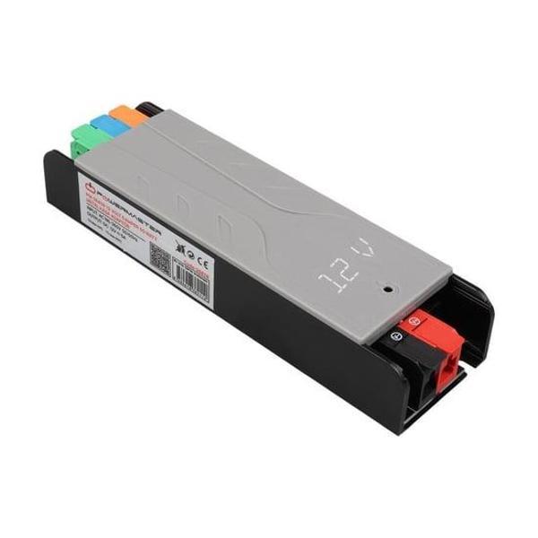 12 Volt 5 Amper 60 Watt Slim Metal Kasa Adaptör Voltaj Göstergeli 148x43x27mm - Image 1