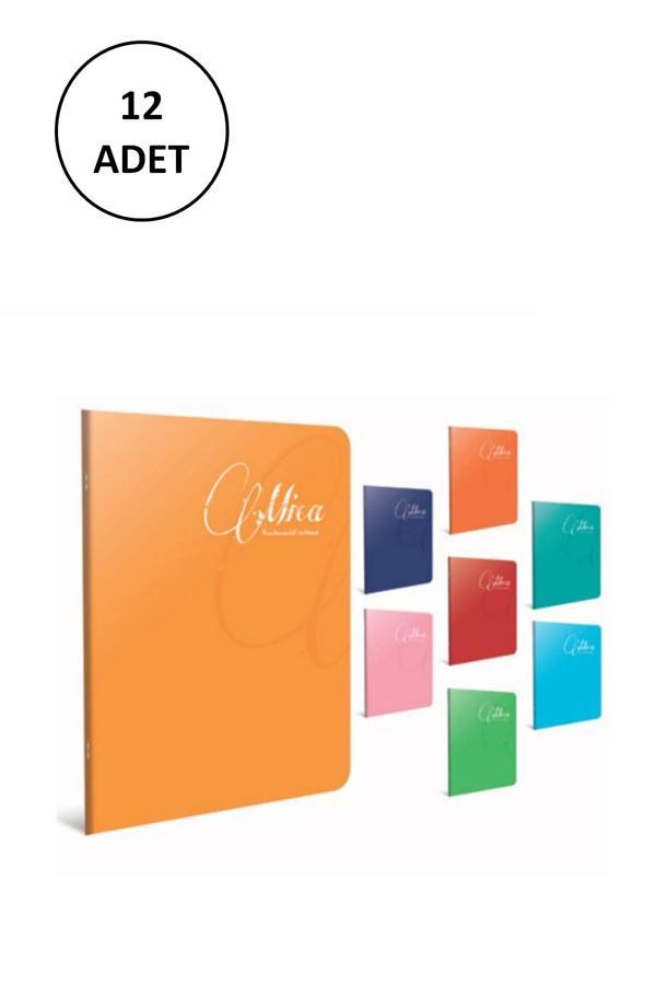 Gıpta Mica A4 Tel Dikişli Pp Kapak Defter 120 Yaprak Kareli(12 Adet) - Image 1