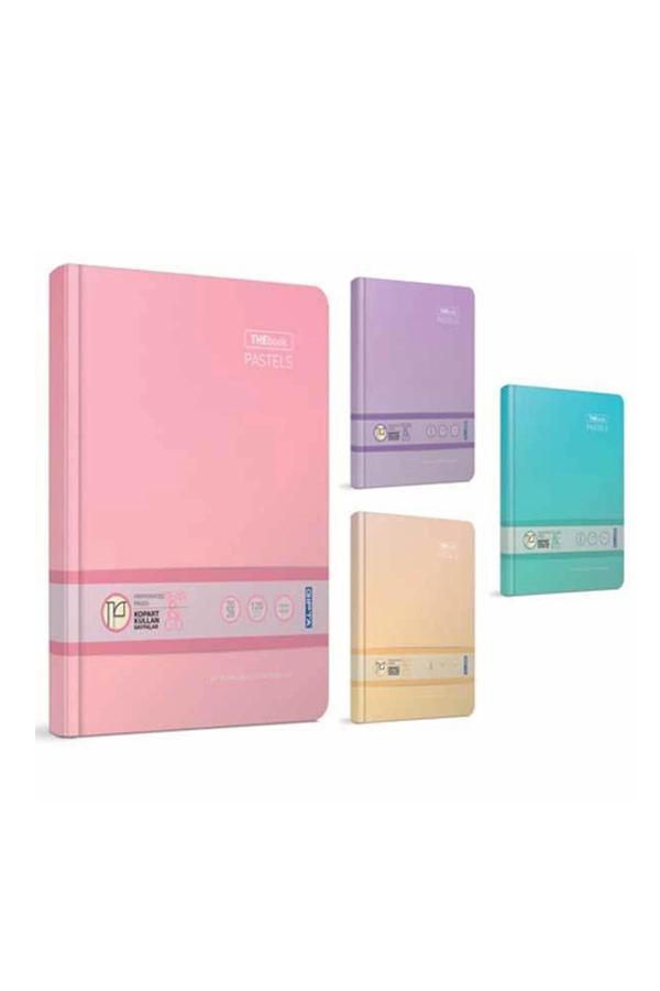 Gıpta Thebook Pastels Ciltli Defter 20x28 160yp - Kareli - Image 1