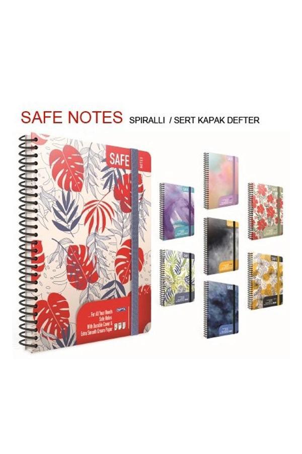 Gıpta Safe Notes Noktalı Defter Sert Kapak Spiralli 17x24 120 Yaprak - Image 1