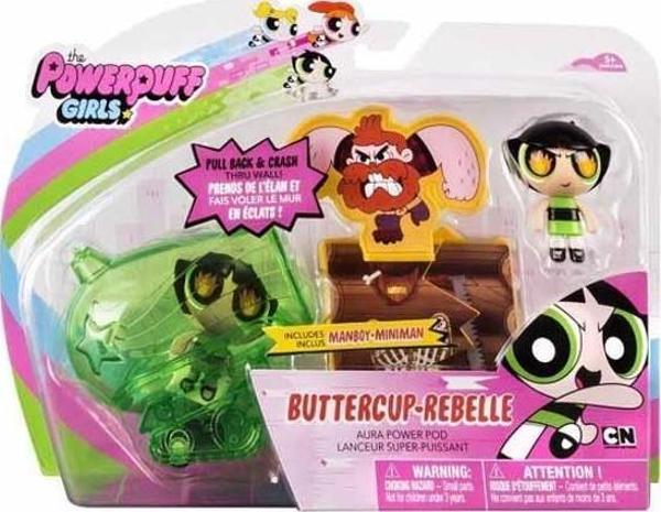 Spin Master Power Puff Girls Aura Araç Seti Buttercup - Image 1