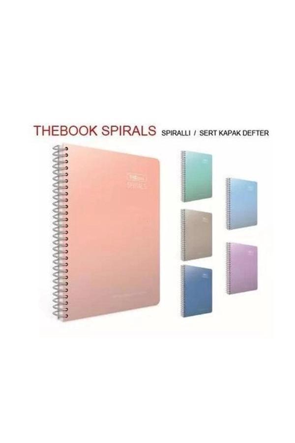 Gıpta Thebook Spırals Sp.sert Kapak Defter A4 100 Yaprak Çizgili 1 Adet - Image 1